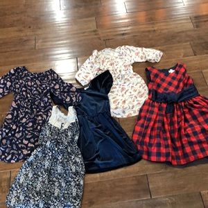 Lot of 6-8 size  girls dresses